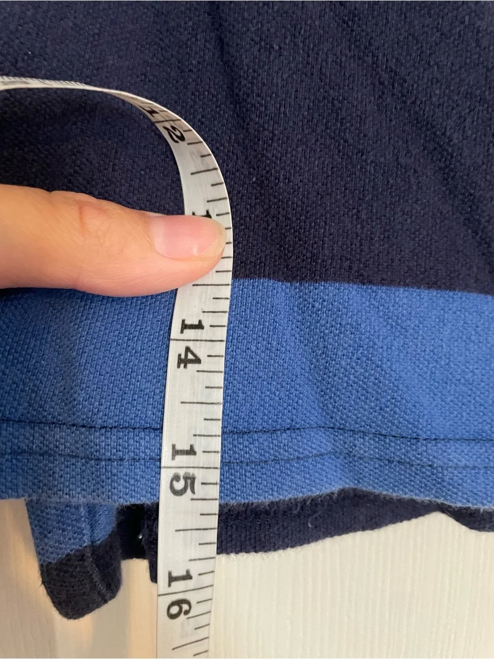 Polo by Ralph Lauren Boys' 3T Blue & Navy Striped Polo Shirt 100% Cotton